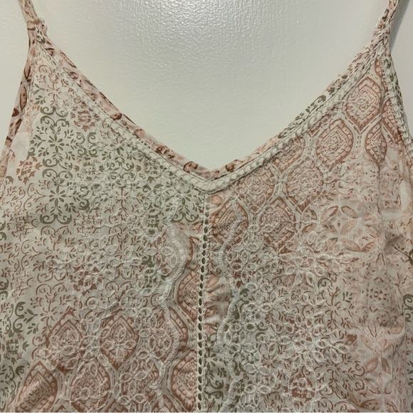 Rachel Zoe Boho Lace Ruffle Midi Dress - Size Medium - Picture 4 of 16